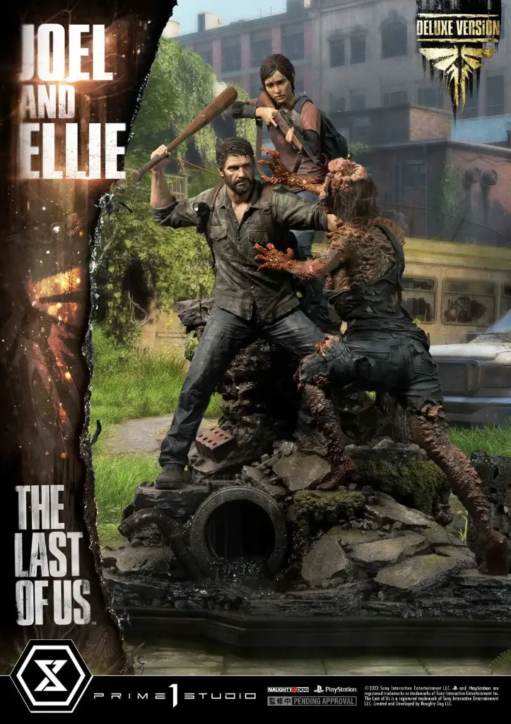 Joel & Ellie (Deluxe Version) Quarter Scale Statue "The Last of Us" PRIME 1 - PREVENTA 