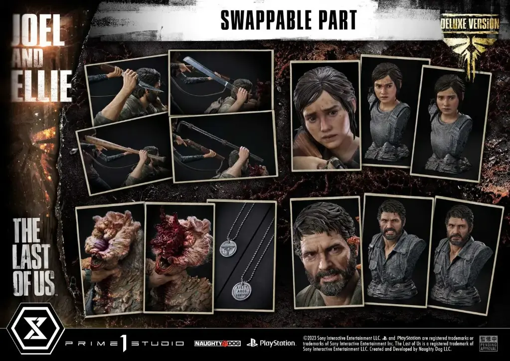 Joel & Ellie (Deluxe Version) Quarter Scale Statue "The Last of Us" PRIME 1 - PREVENTA 