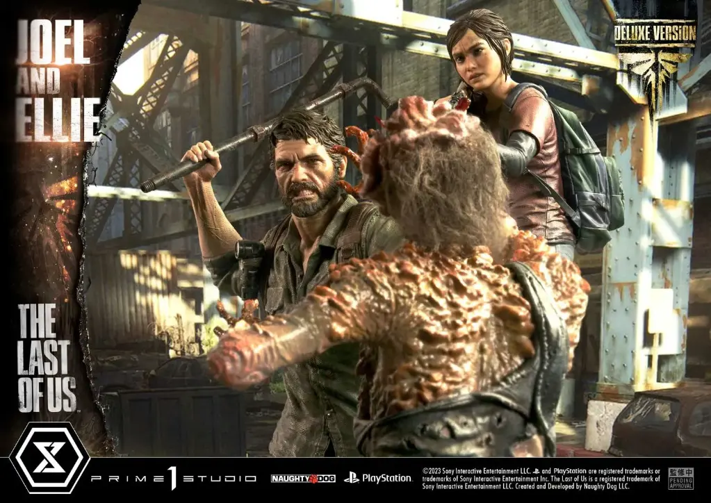 Joel & Ellie (Deluxe Version) Quarter Scale Statue "The Last of Us" PRIME 1 - PREVENTA 