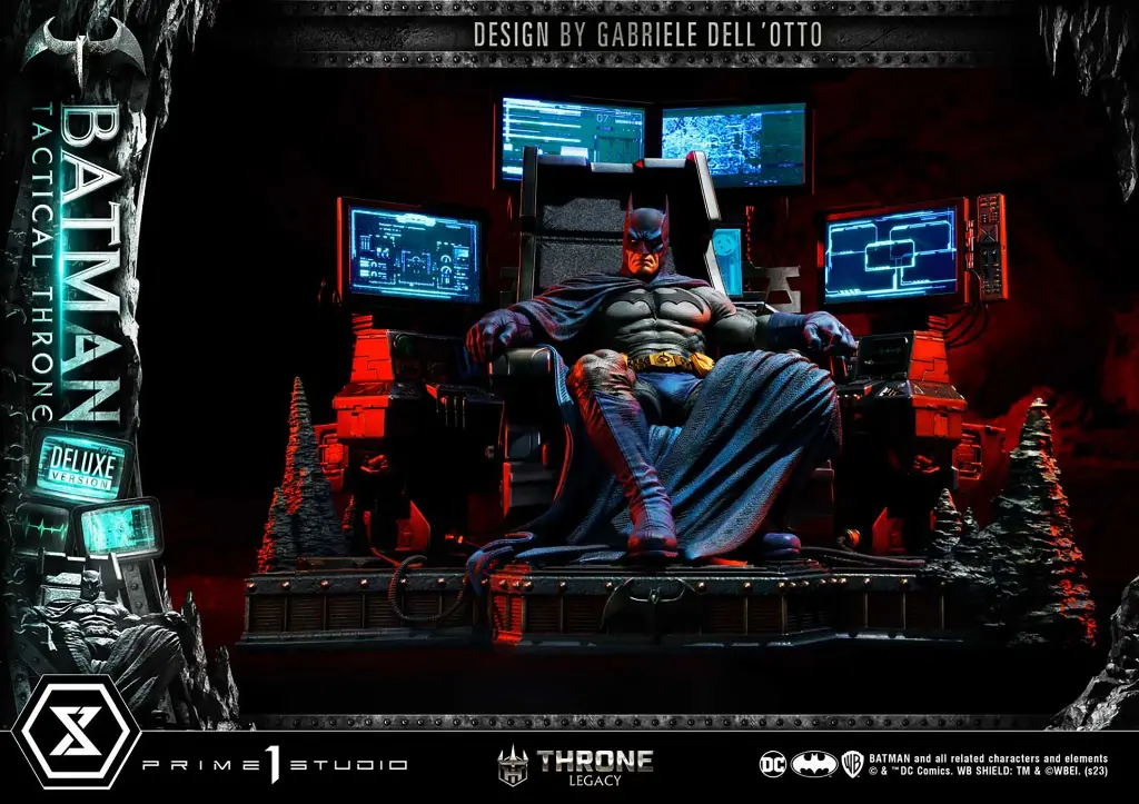 Batman Tactical Throne Quarter Scale Statue Deluxe Version "DC Comics " - PRIME 1 - PREVENTA