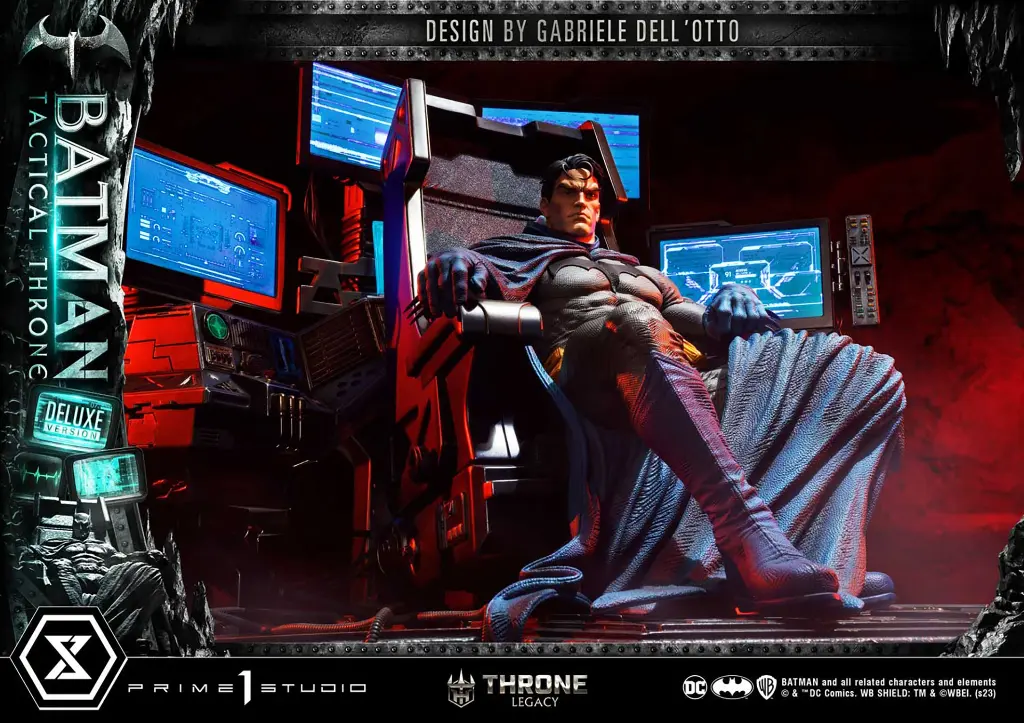 Batman Tactical Throne Quarter Scale Statue Deluxe Version "DC Comics " - PRIME 1 - PREVENTA