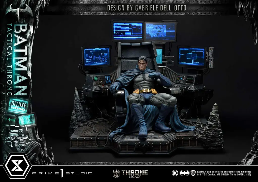 Batman Tactical Throne Quarter Scale Statue Deluxe Version "DC Comics " - PRIME 1 - PREVENTA