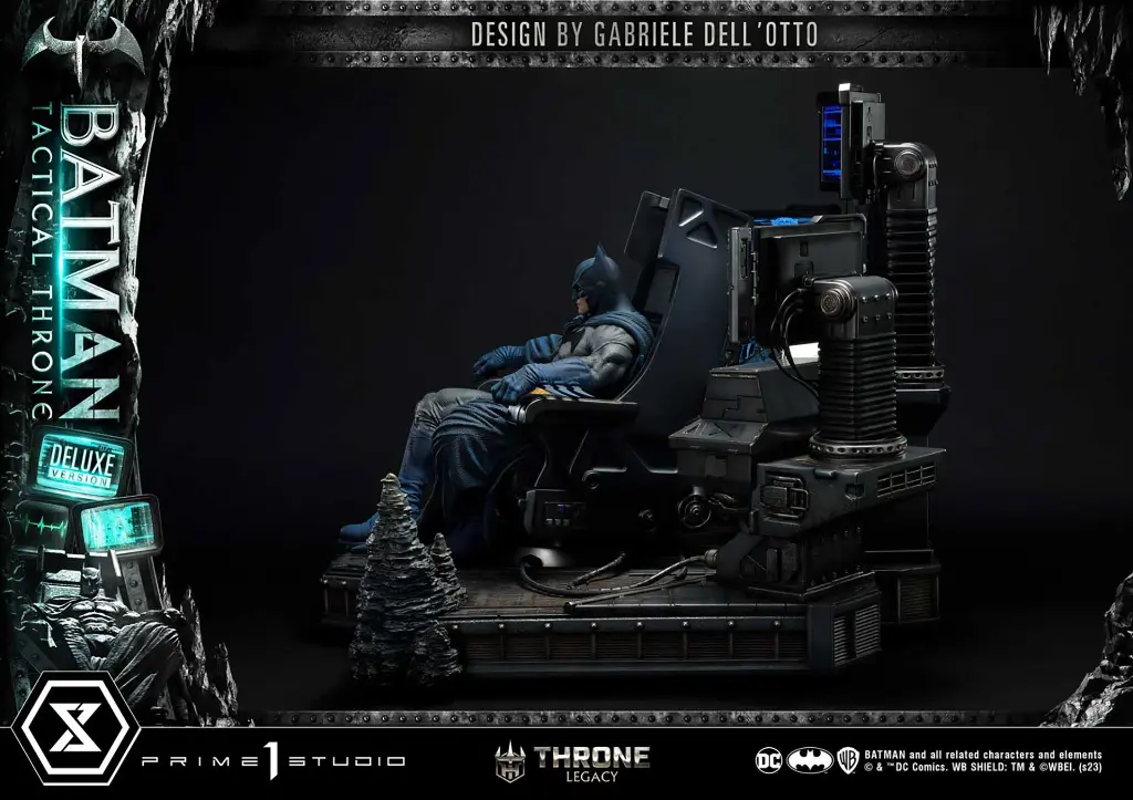 Batman Tactical Throne Quarter Scale Statue Deluxe Version "DC Comics " - PRIME 1 - PREVENTA