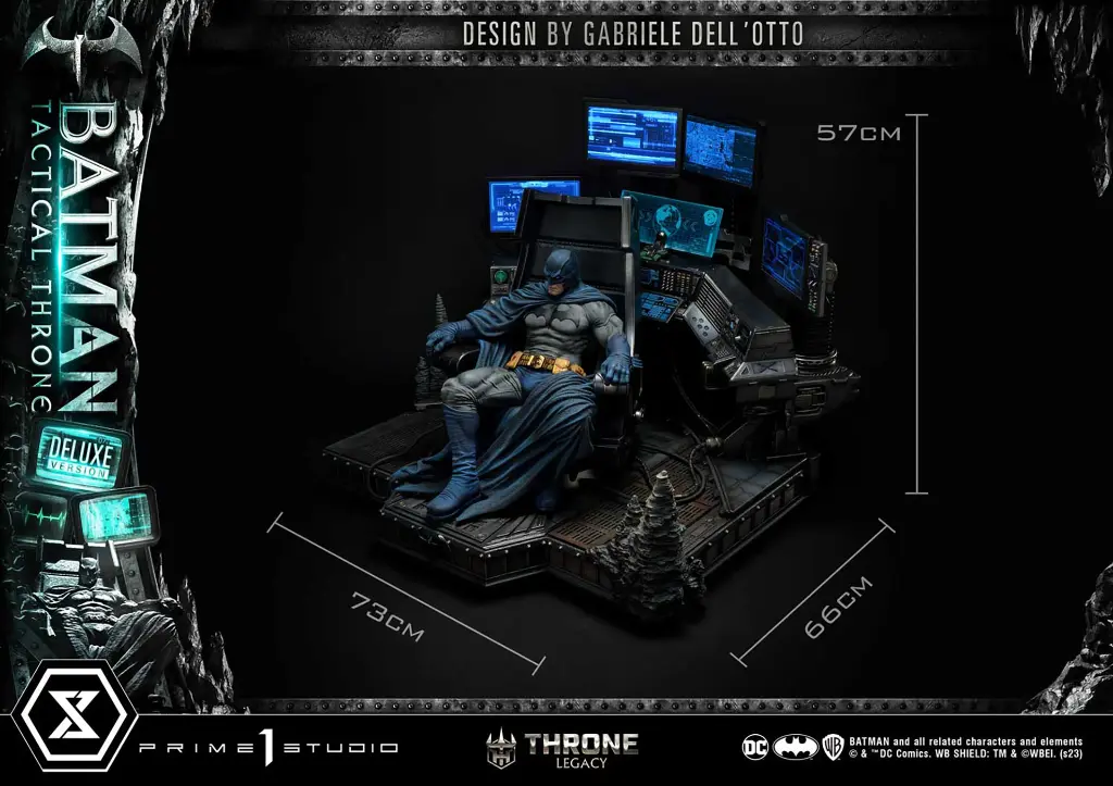 Batman Tactical Throne Quarter Scale Statue Deluxe Version "DC Comics " - PRIME 1 - PREVENTA