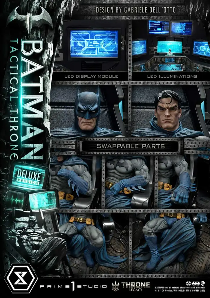 Batman Tactical Throne Quarter Scale Statue Deluxe Version "DC Comics " - PRIME 1 - PREVENTA