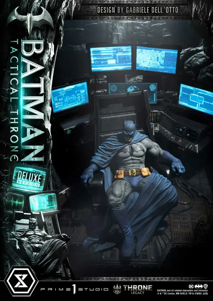 Batman Tactical Throne Quarter Scale Statue Deluxe Version "DC Comics " - PRIME 1 - PREVENTA