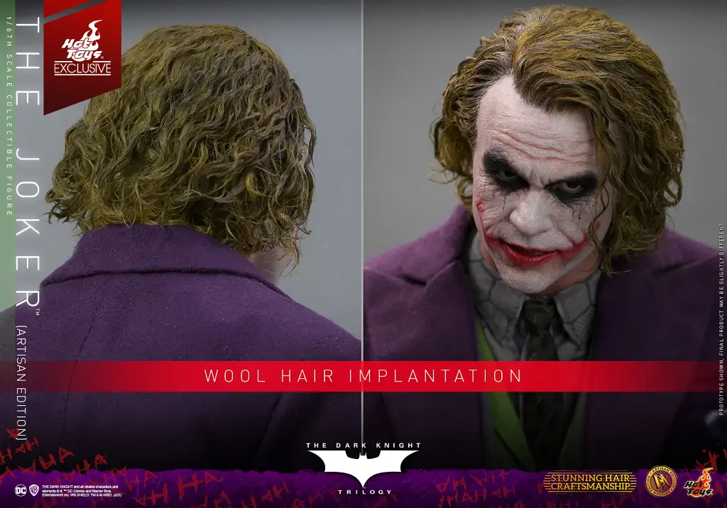 The Joker Artisan Edition "Batman The Dark Knight DX33AE" HOT TOYS – PREVENTA