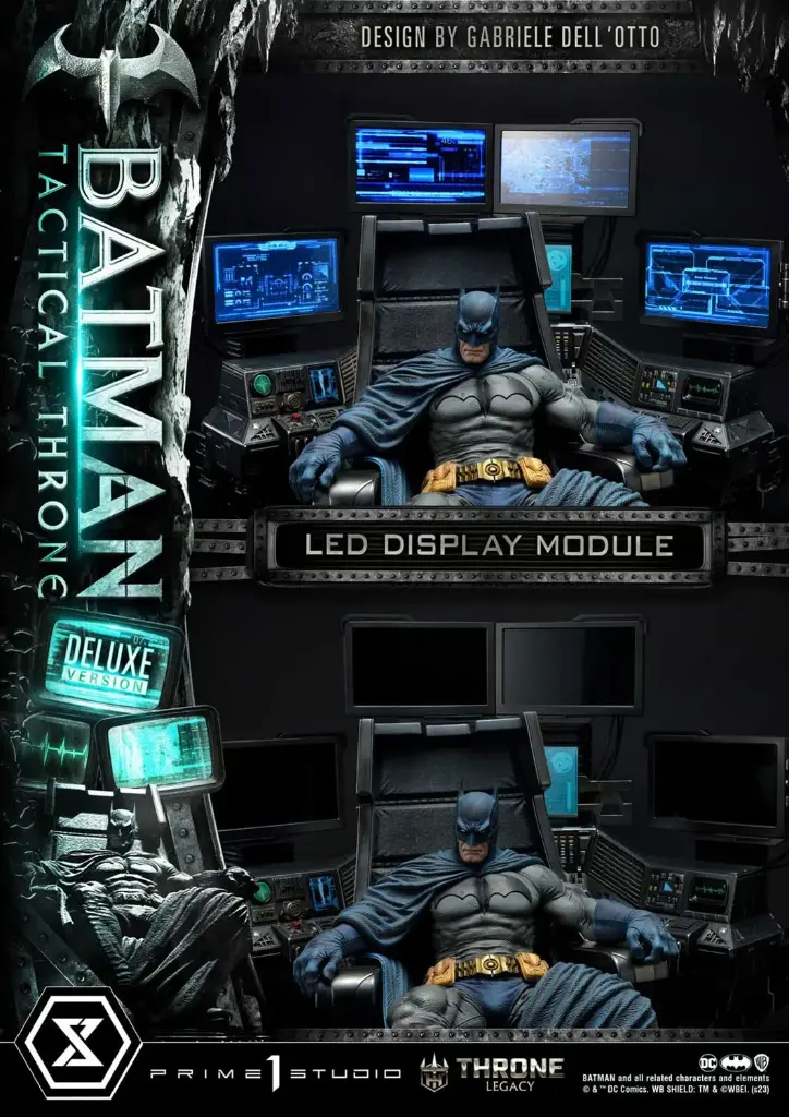 Batman Tactical Throne Quarter Scale Statue Deluxe Version "DC Comics " - PRIME 1 - PREVENTA