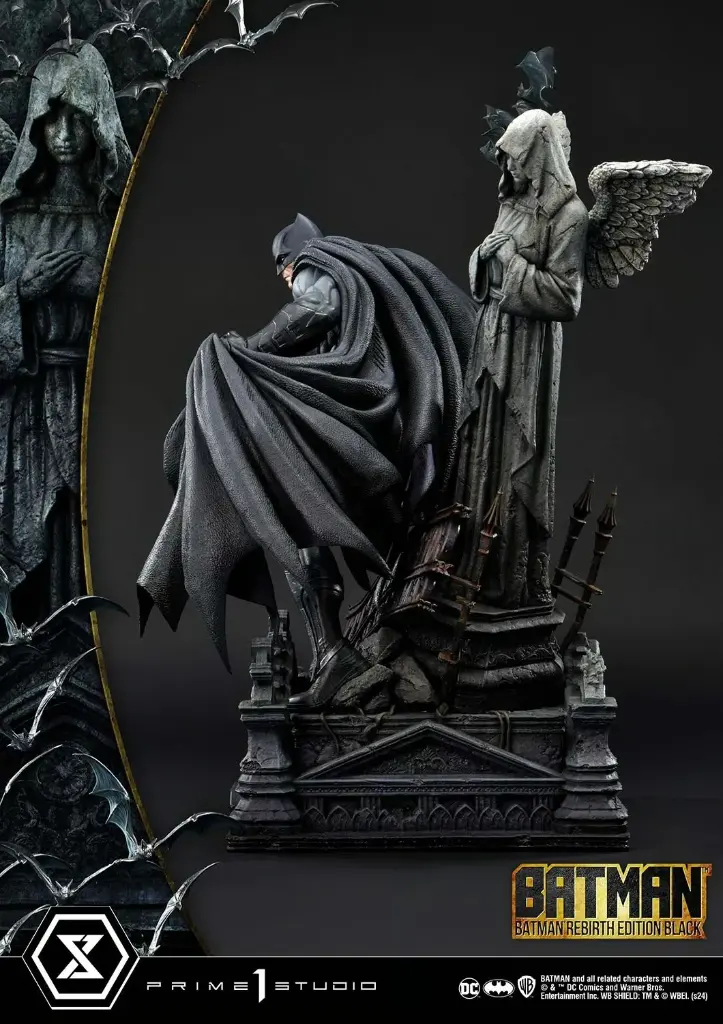 Batman Rebirth Edition Black Standard Version Quarter Scale Statue “DC Comics ” PRIME 1 – PREVENTA 