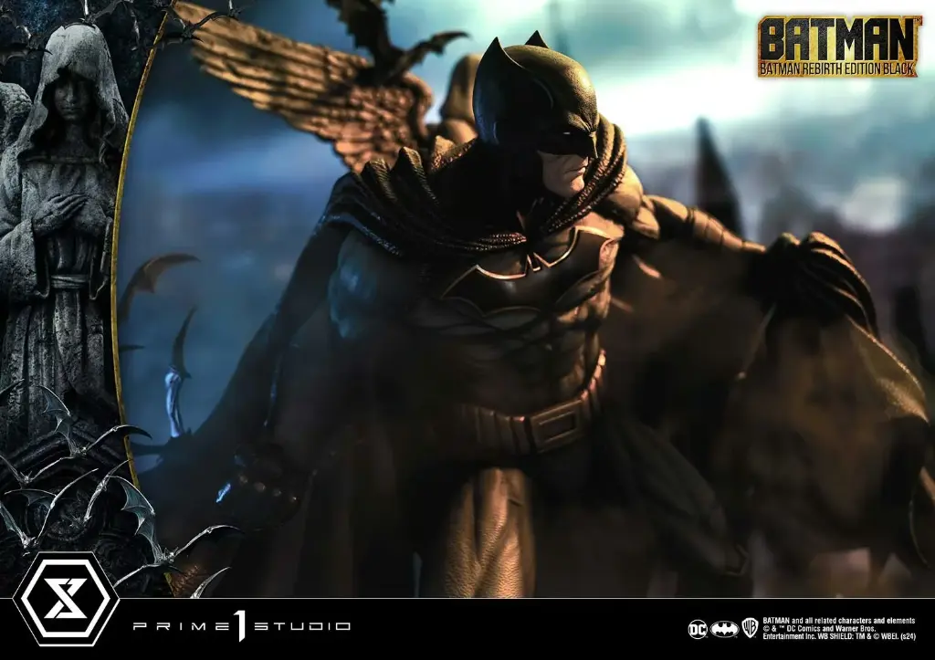 Batman Rebirth Edition Black Standard Version Quarter Scale Statue “DC Comics ” PRIME 1 – PREVENTA 