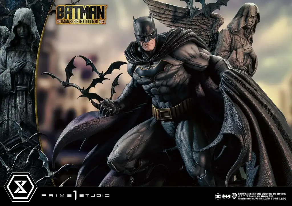Batman Rebirth Edition Black Standard Version Quarter Scale Statue “DC Comics ” PRIME 1 – PREVENTA 