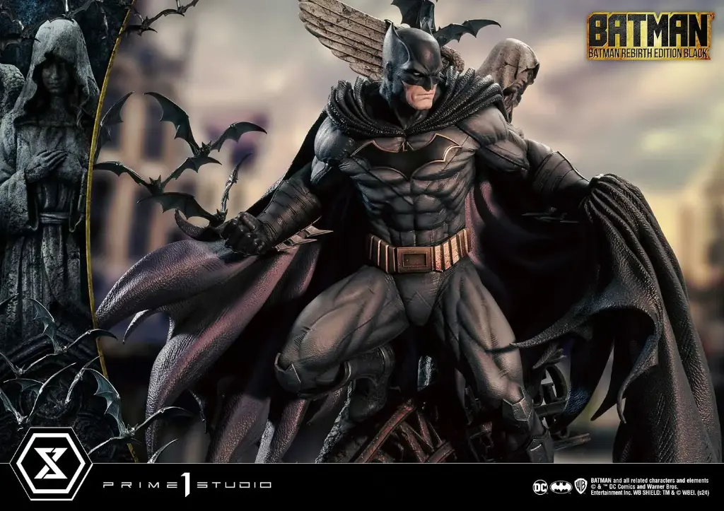 Batman Rebirth Edition Black Standard Version Quarter Scale Statue “DC Comics ” PRIME 1 – PREVENTA 