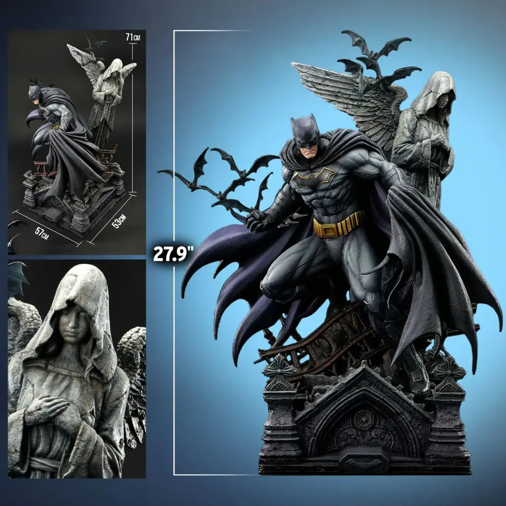 Batman Rebirth Edition Black Standard Version Quarter Scale Statue “DC Comics ” PRIME 1 – PREVENTA 