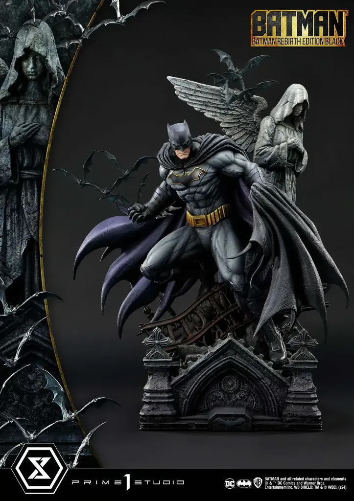 Batman Rebirth Edition Black Standard Version Quarter Scale Statue “DC Comics ” PRIME 1 – PREVENTA 