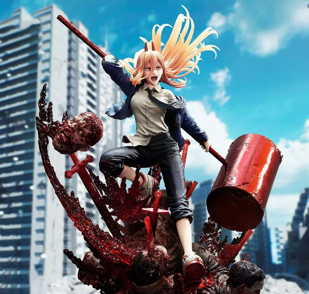 Power Quarter Scale Statue Deluxe Version "CHAINSAW MAN !" PRIME 1 - PREVENTA 