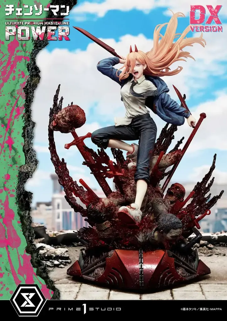 Power Quarter Scale Statue Deluxe Version "CHAINSAW MAN !" PRIME 1 - PREVENTA 