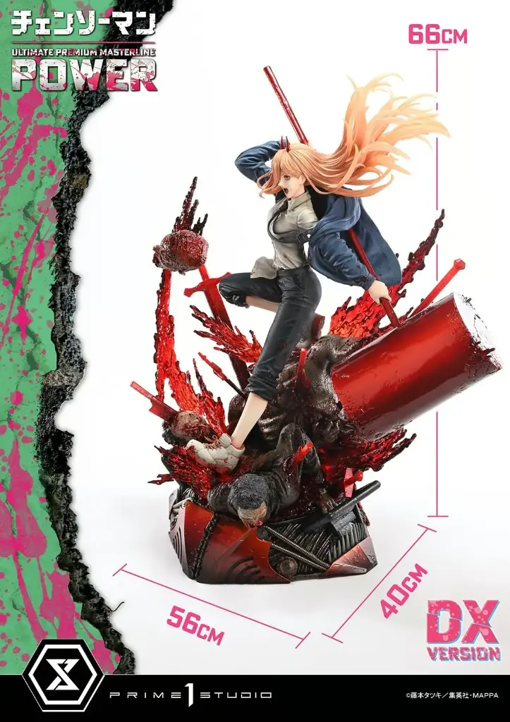 Power Quarter Scale Statue Deluxe Version "CHAINSAW MAN !" PRIME 1 - PREVENTA 