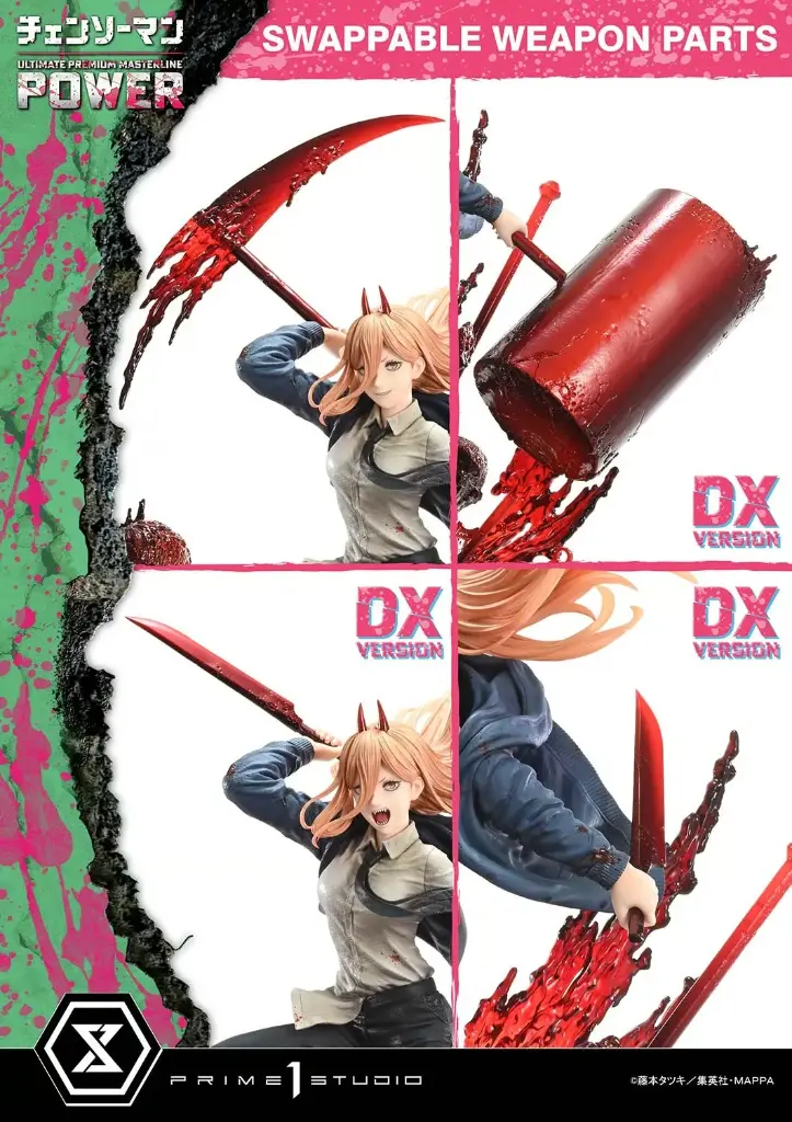 Power Quarter Scale Statue Deluxe Version "CHAINSAW MAN !" PRIME 1 - PREVENTA 