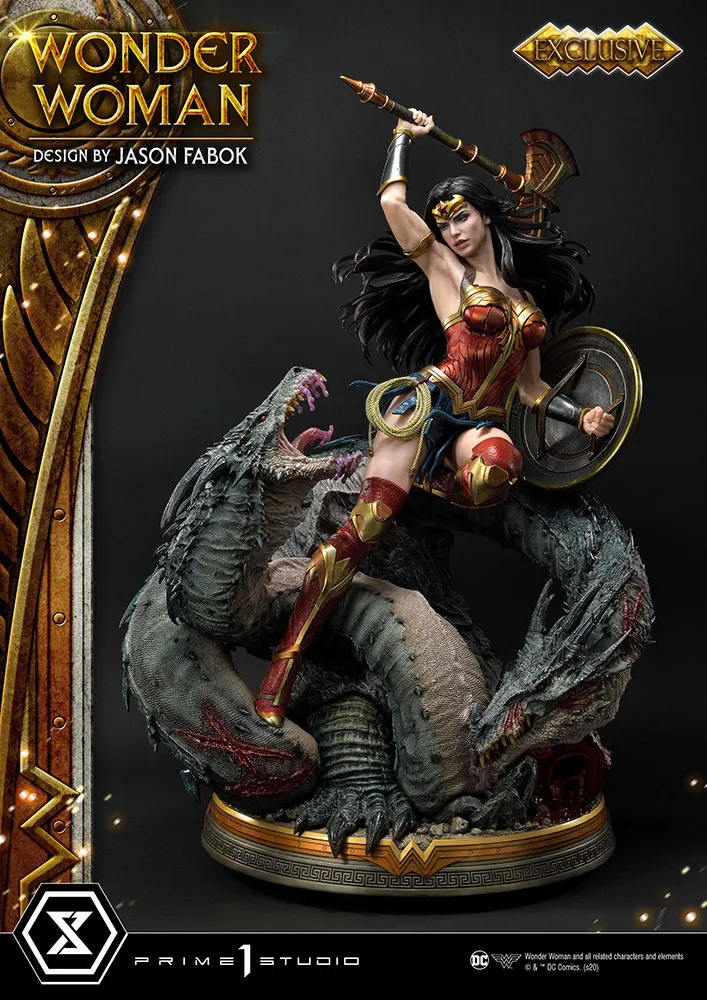 Wonder Woman VS Hydra 1:3 Scale Statue Exclusive - PRIME 1