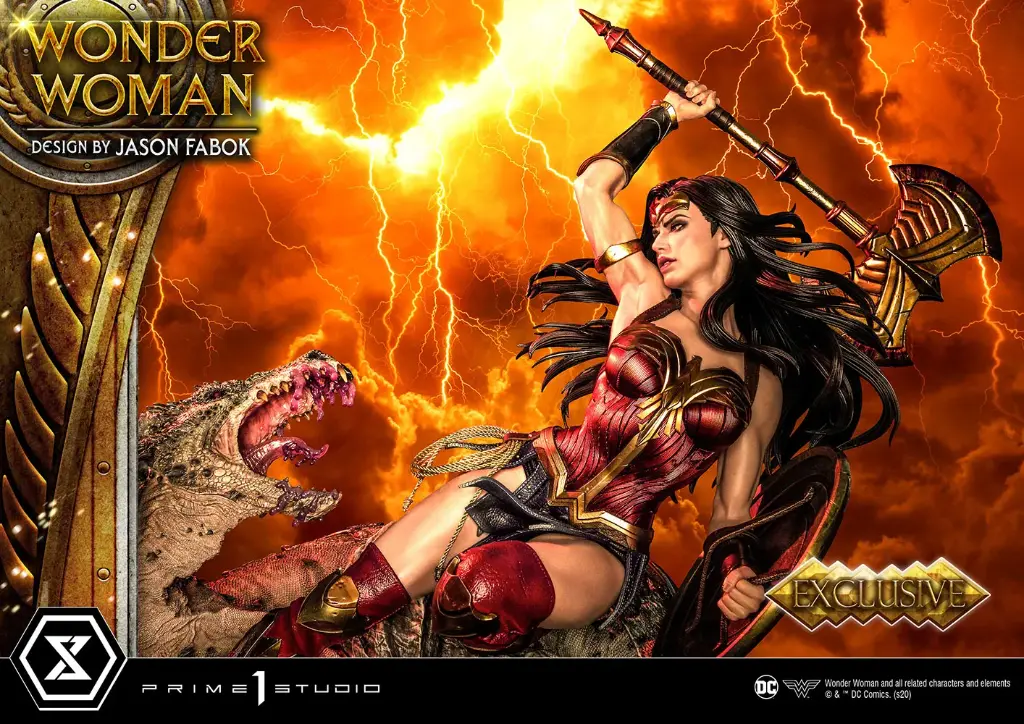 Wonder Woman VS Hydra 1:3 Scale Statue Exclusive - PRIME 1