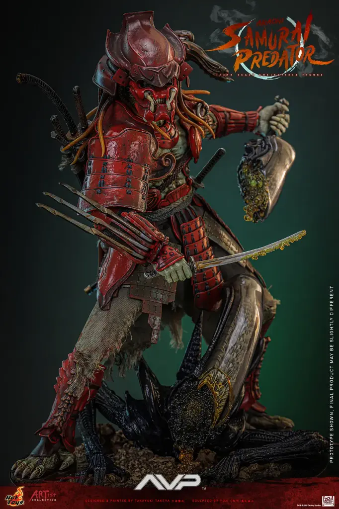 Akaoni Samurai Predator "Alien vs. Predator" Collector Edition – HOT TOYS – PREVENTA