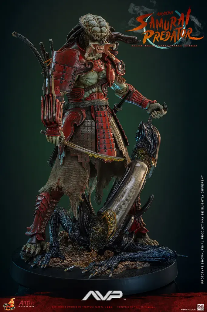 Akaoni Samurai Predator "Alien vs. Predator" Collector Edition – HOT TOYS – PREVENTA