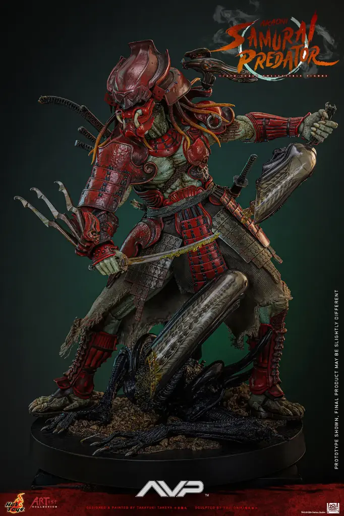 Akaoni Samurai Predator "Alien vs. Predator" Collector Edition – HOT TOYS – PREVENTA
