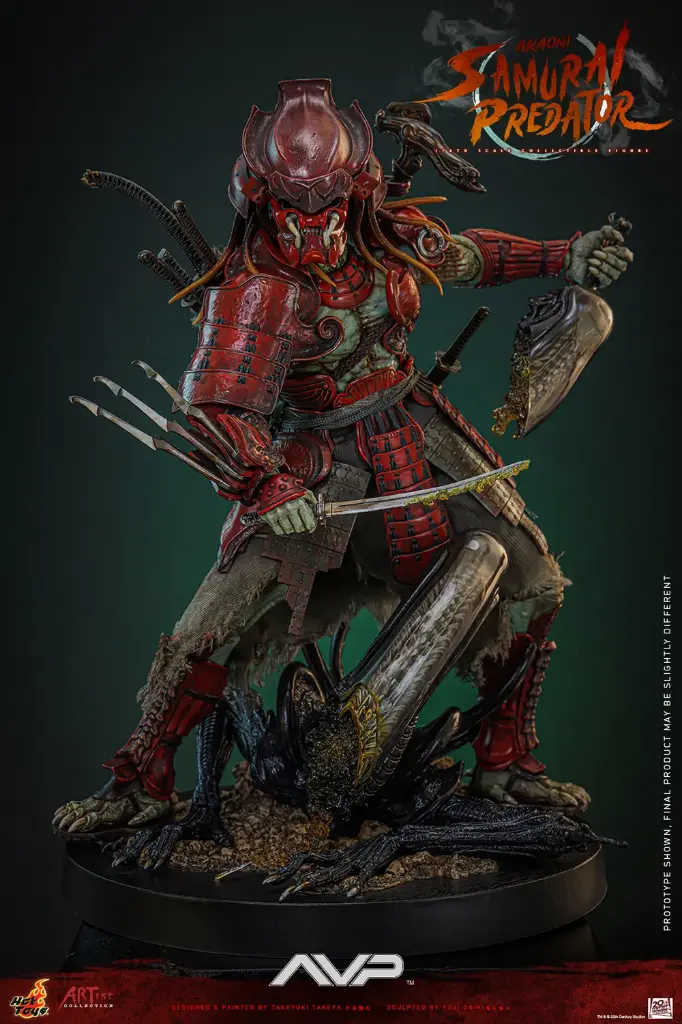 Akaoni Samurai Predator "Alien vs. Predator" Collector Edition – HOT TOYS – PREVENTA