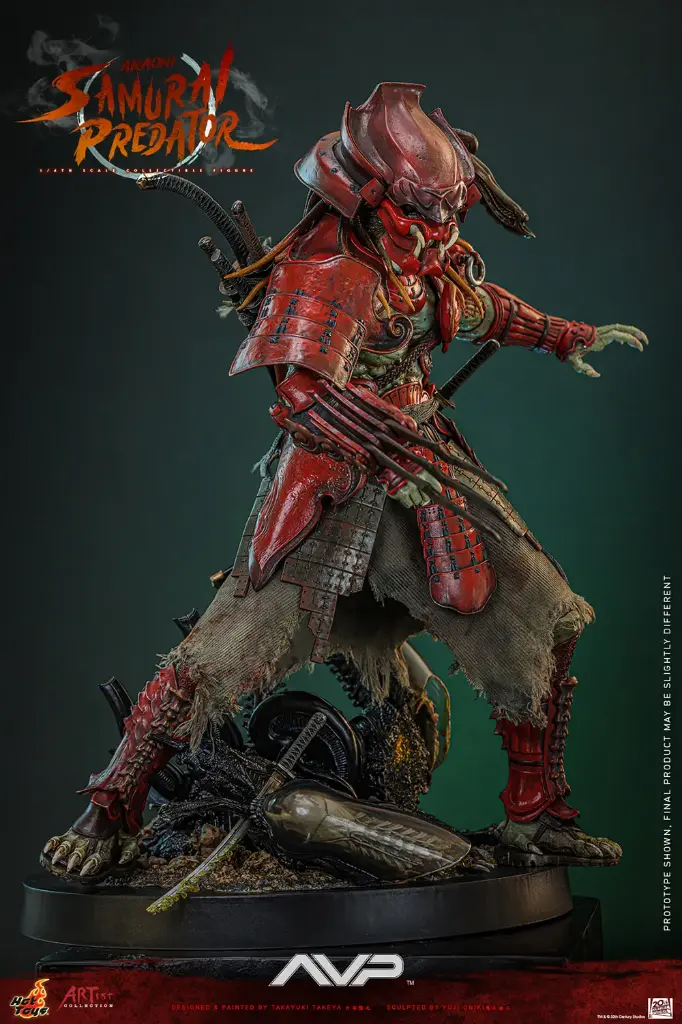 Akaoni Samurai Predator "Alien vs. Predator" Collector Edition – HOT TOYS – PREVENTA
