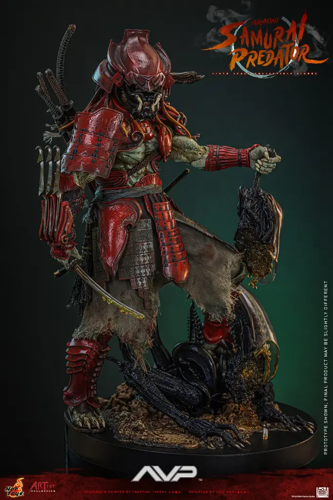 Akaoni Samurai Predator "Alien vs. Predator" Collector Edition – HOT TOYS – PREVENTA