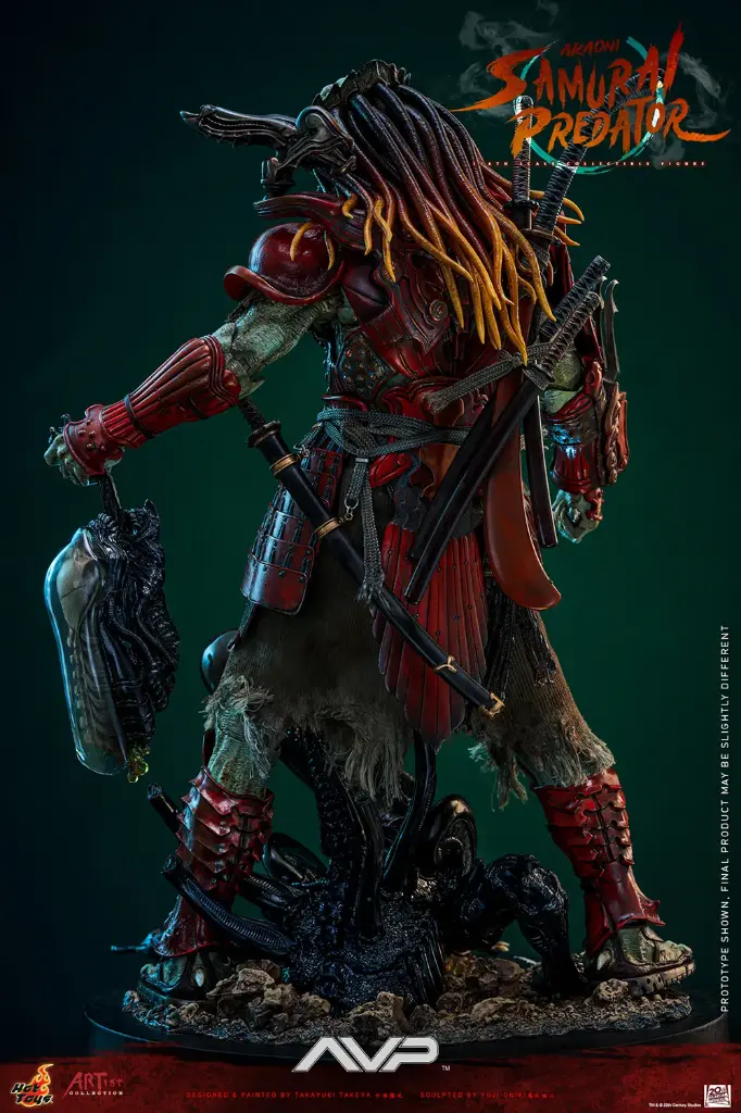 Akaoni Samurai Predator "Alien vs. Predator" Collector Edition – HOT TOYS – PREVENTA