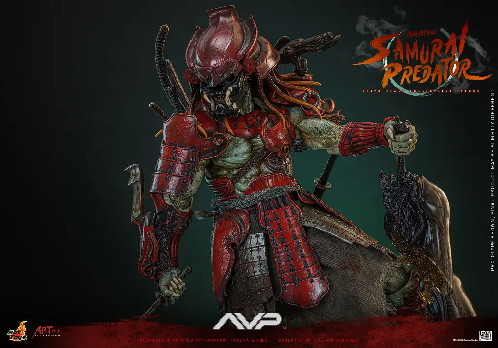 Akaoni Samurai Predator "Alien vs. Predator" Collector Edition – HOT TOYS – PREVENTA