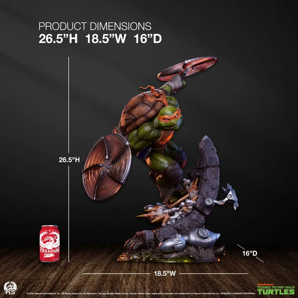 Michelangelo Standard Version 1:3 Scale Statue - PCS - PREVENTA 
