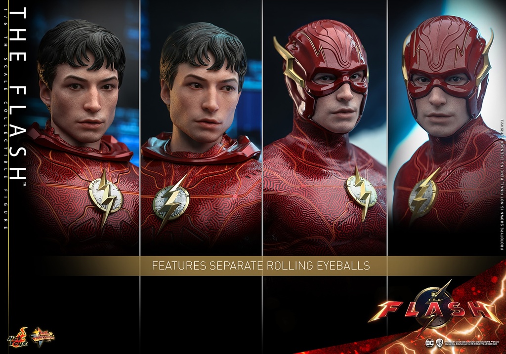 The Flash Sixth Scale Figure – The Flash (2023) – HOT TOYS – PREVENTA