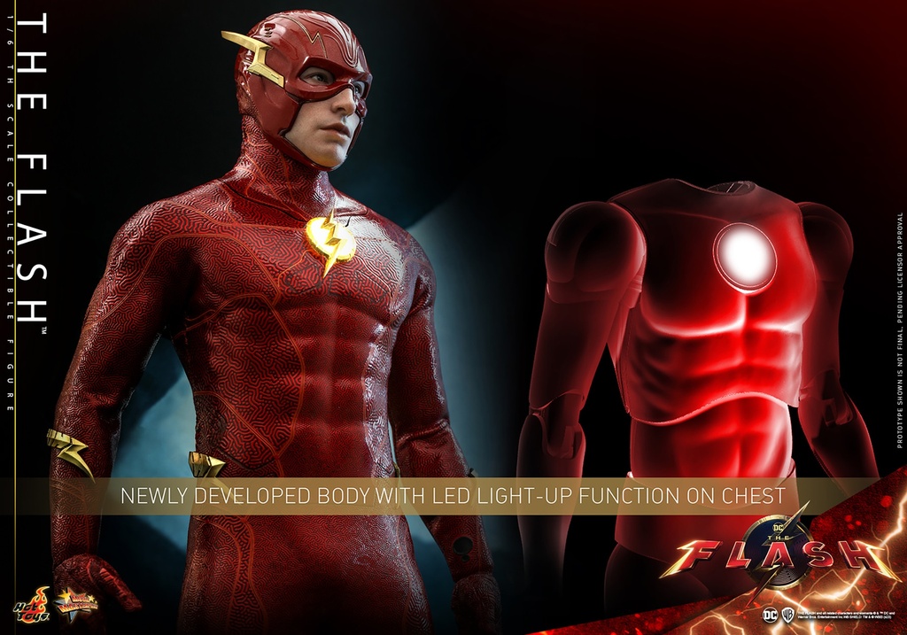 The Flash Sixth Scale Figure – The Flash (2023) – HOT TOYS – PREVENTA