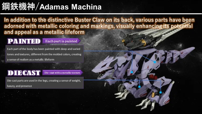 Zoids Adamas Machina AMZ-01 Berserk Führer 1/72 – PREVENTA