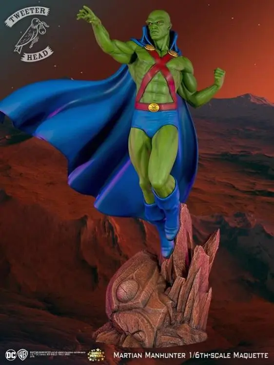 Martian Manhunter Maquette - TWEETTERHEAD