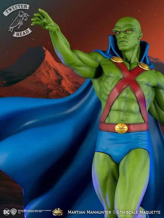 Martian Manhunter Maquette - TWEETTERHEAD