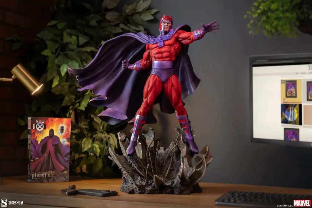 Magneto: Master of Magnetism Premium Format Ver. Collector - SIDESHOW - PREVENTA