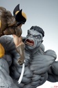 Grey Hulk vs Wolverine Maquette "X-Men" Collectibles - SIDESHOW - PREVENTA