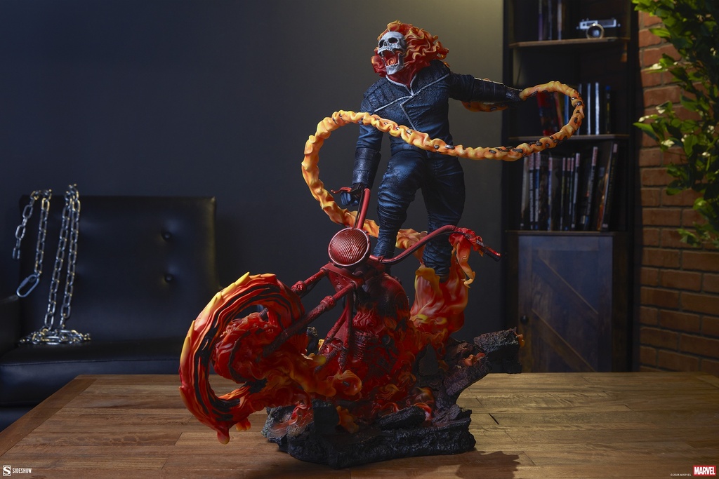 Ghost Rider (Classic Variant) Premium Format "Marvel Collectible" SIDESHOW - PREVENTA