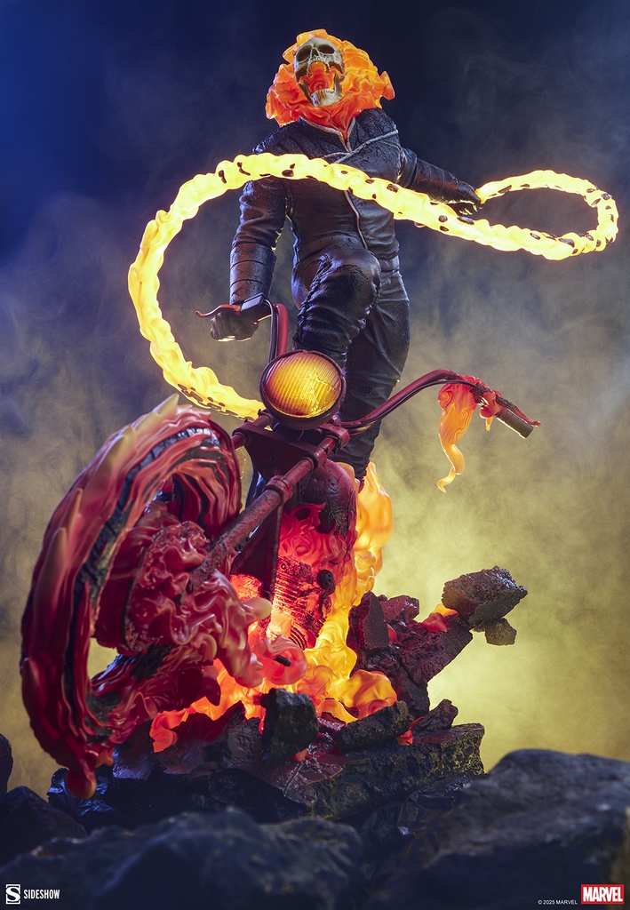 Ghost Rider (Classic Variant) Premium Format "Marvel Collectible" SIDESHOW - PREVENTA