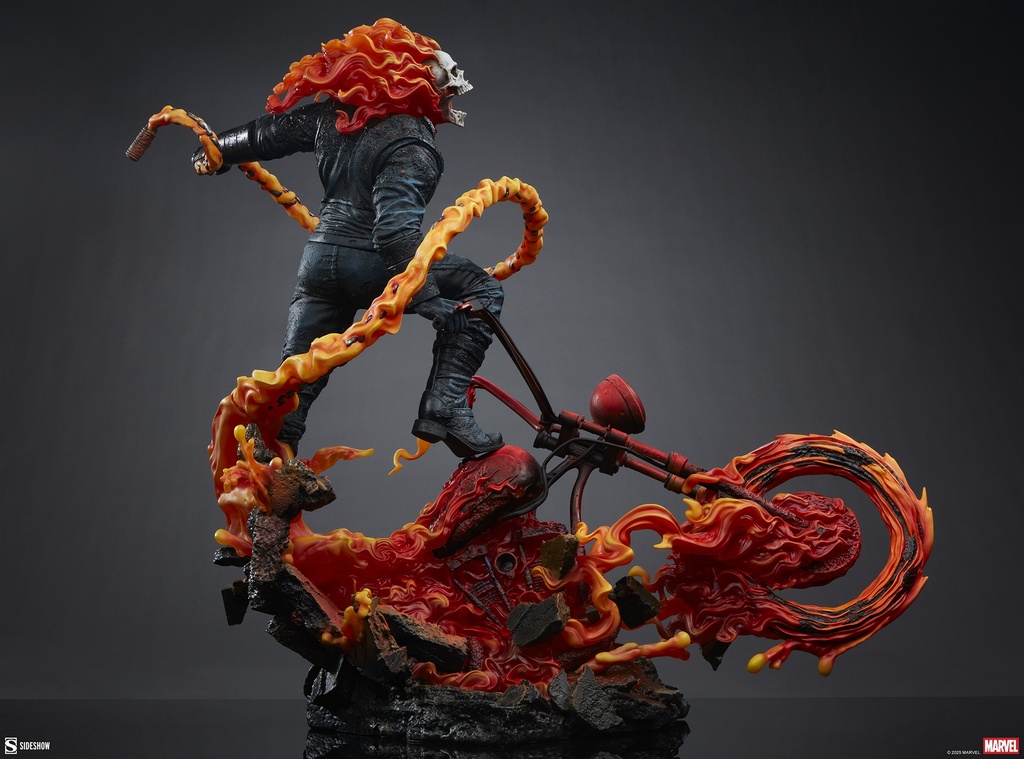 Ghost Rider (Classic Variant) Premium Format "Marvel Collectible" SIDESHOW - PREVENTA