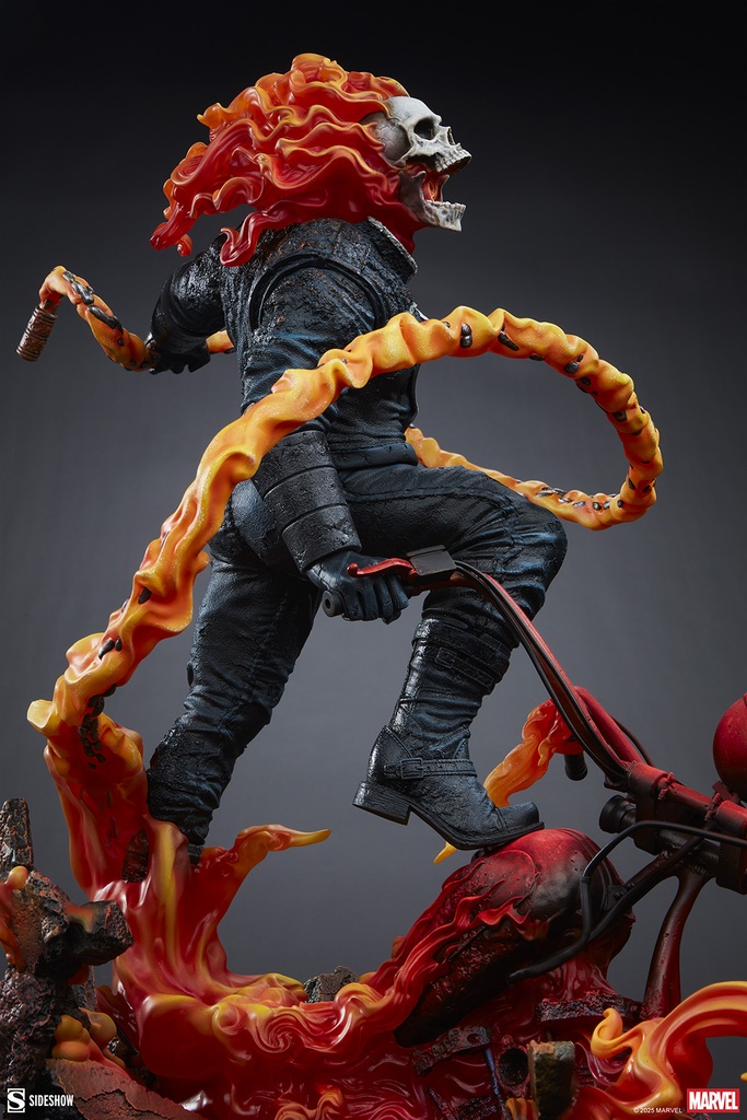 Ghost Rider (Classic Variant) Premium Format "Marvel Collectible" SIDESHOW - PREVENTA