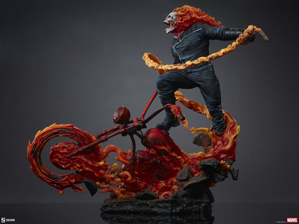 Ghost Rider (Classic Variant) Premium Format "Marvel Collectible" SIDESHOW - PREVENTA