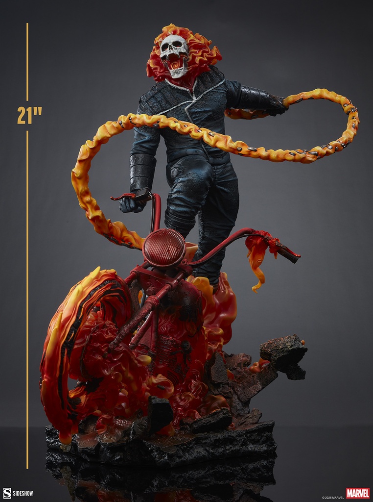 Ghost Rider (Classic Variant) Premium Format "Marvel Collectible" SIDESHOW - PREVENTA