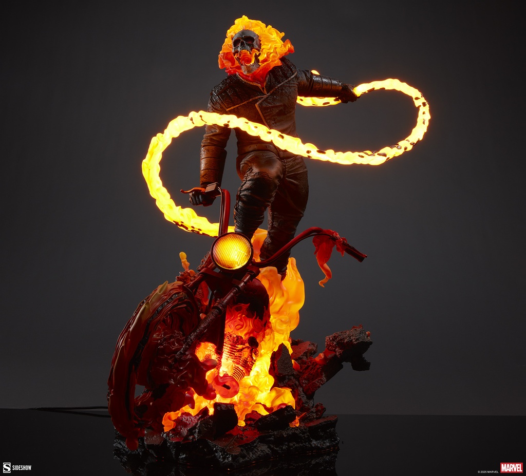 Ghost Rider (Classic Variant) Premium Format "Marvel Collectible" SIDESHOW - PREVENTA