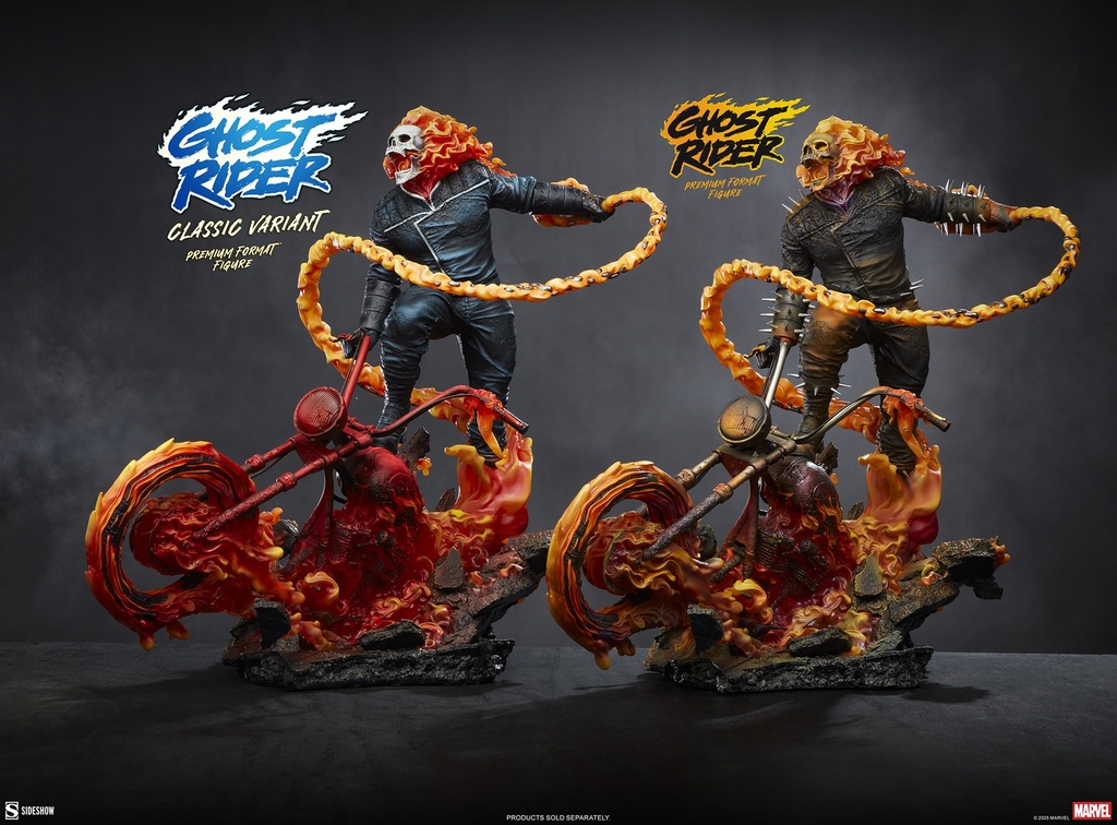Ghost Rider (Classic Variant) Premium Format "Marvel Collectible" SIDESHOW - PREVENTA