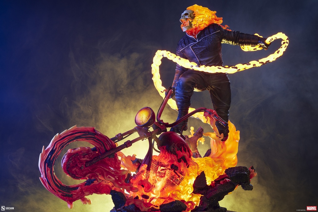 Ghost Rider (Classic Variant) Premium Format "Marvel Collectible" SIDESHOW - PREVENTA