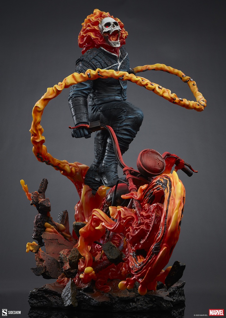 Ghost Rider (Classic Variant) Premium Format "Marvel Collectible" SIDESHOW - PREVENTA